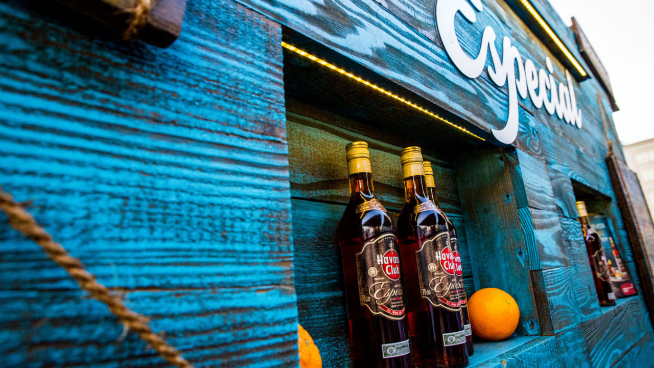 Havana Club Event Aufbau