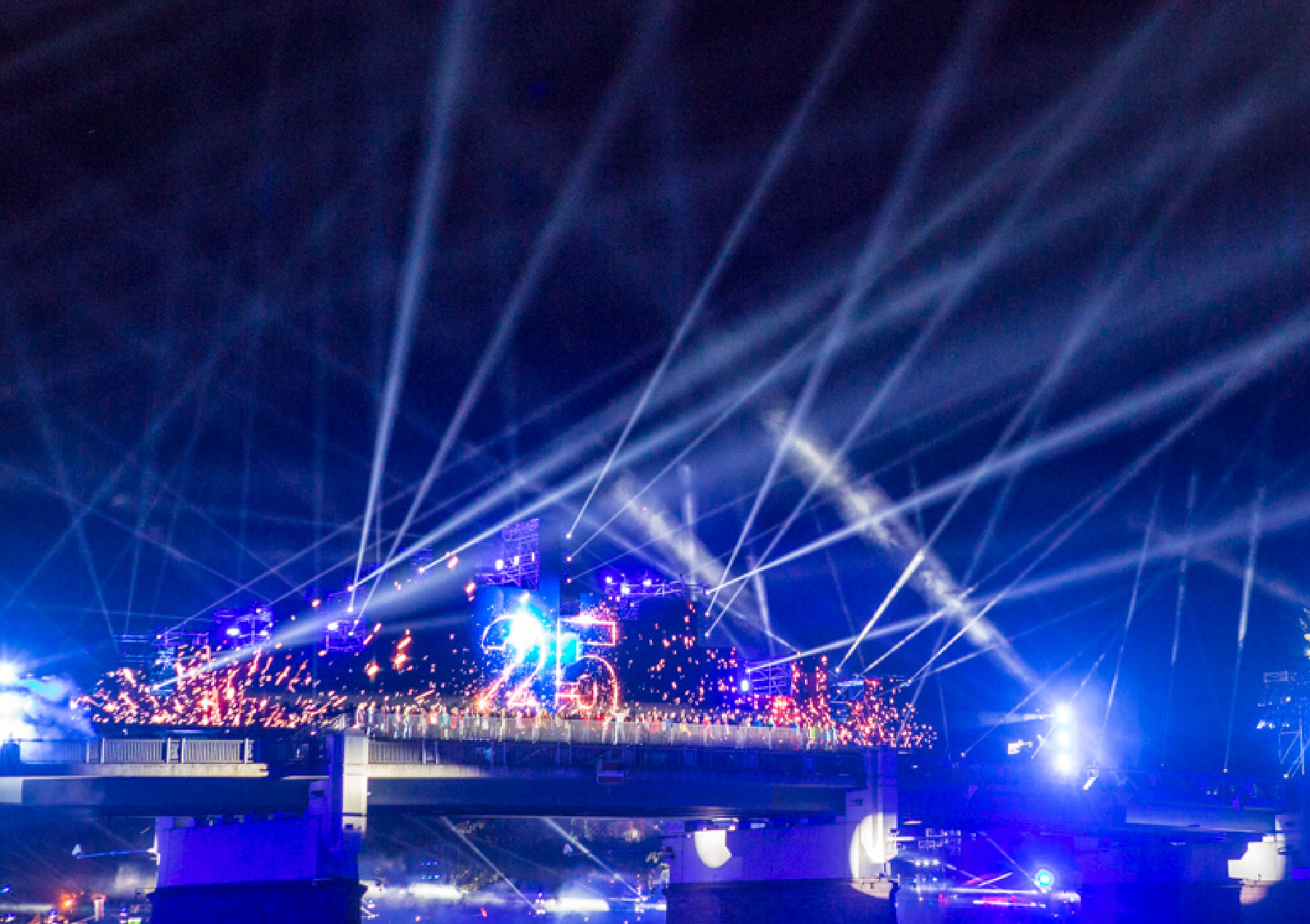 25 Jahre Tag der Deutschen Einheit Bühne