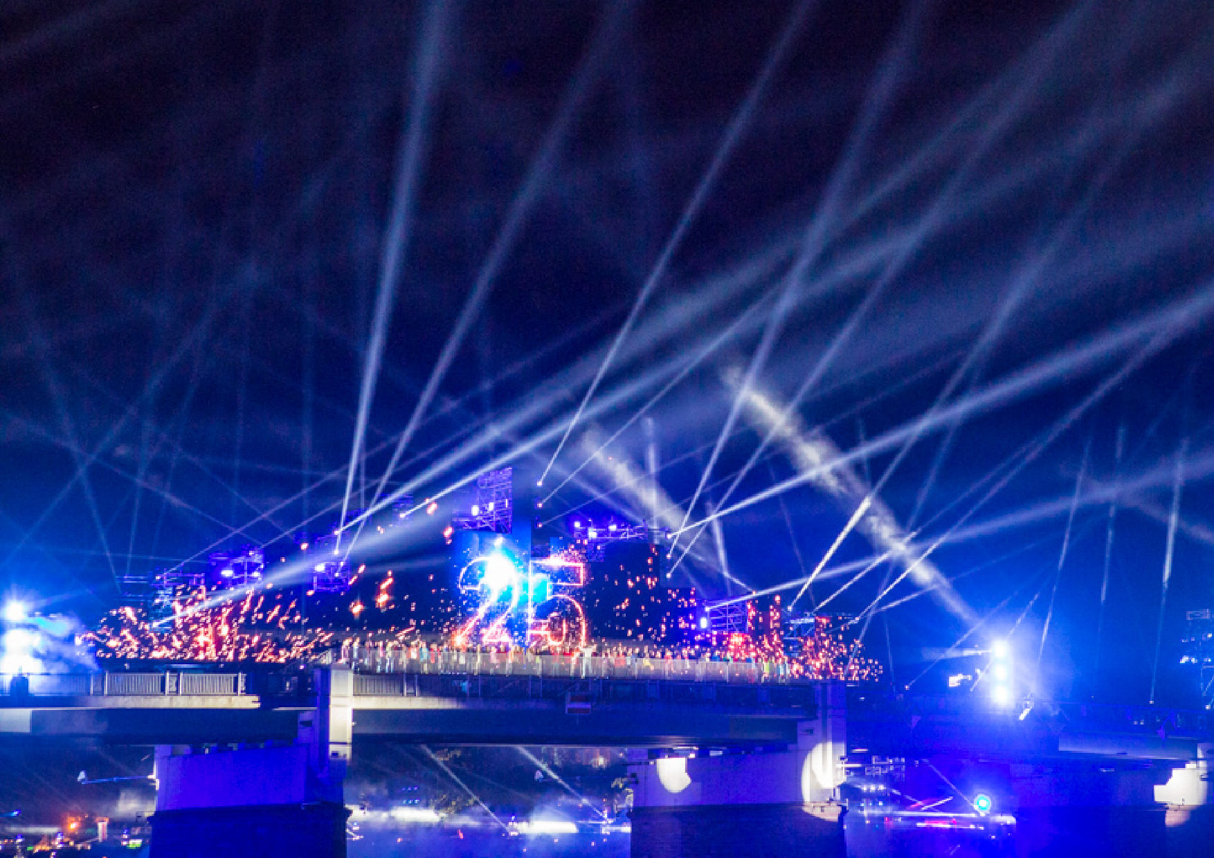 25 Jahre Tag der Deutschen Einheit Bühne