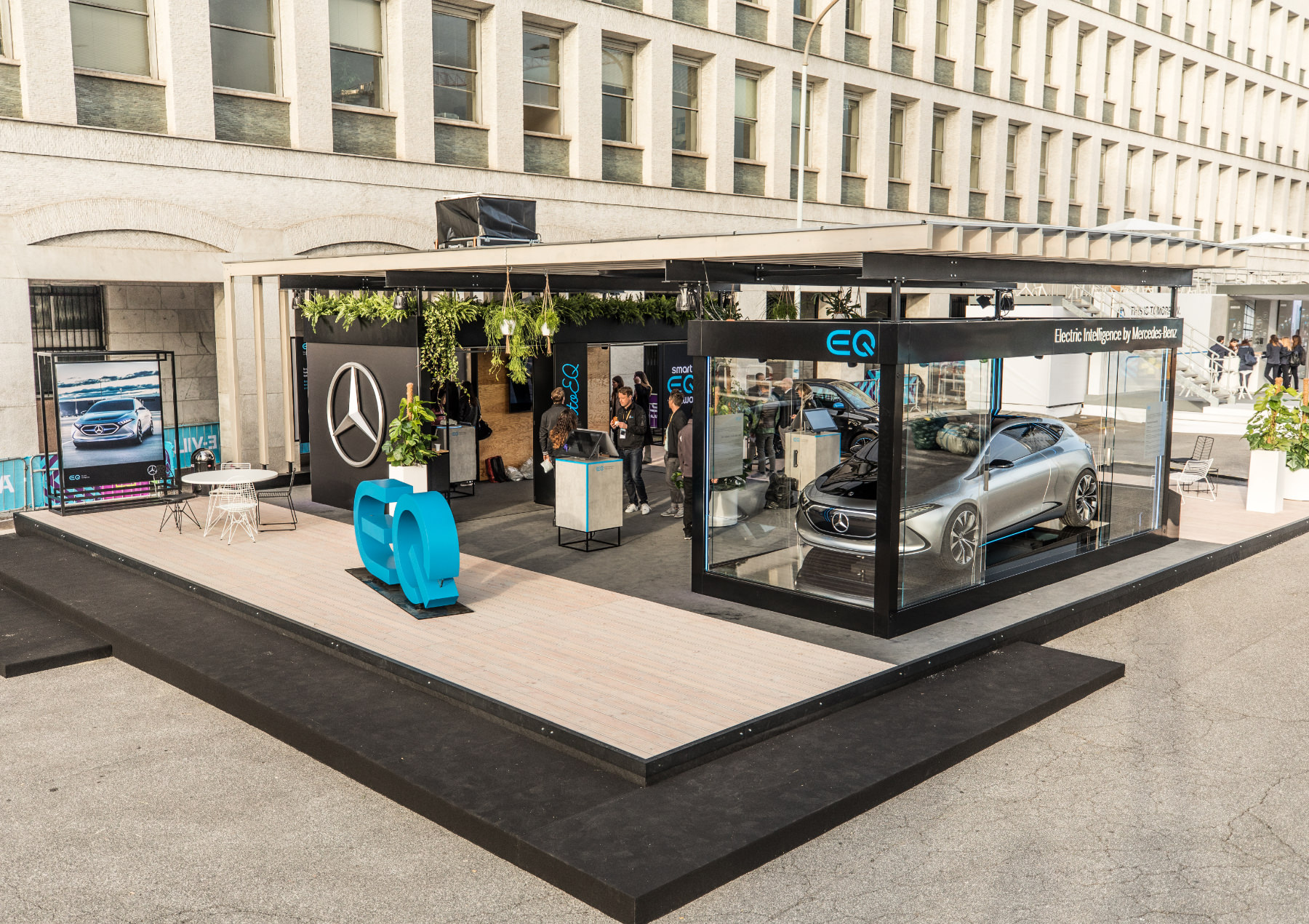 EQ Formula E Eventstand