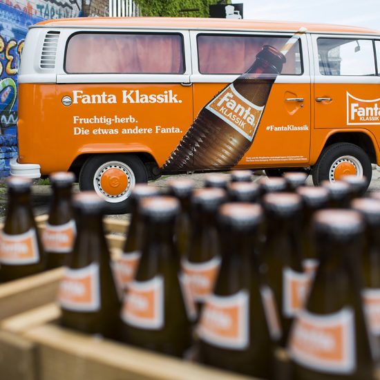 Fanta Klassik Sampling Tour 2016 am 19.6.2016 in Berlin. Foto: Gero Breloer für Coca-Cola GmbH